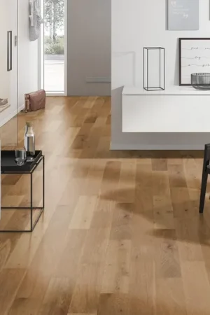 Vente Directe Parquet massif ROYAUME 150 CHENE AUTHENTIQUE, chêne naturel, verni, larg. 15.00 cm