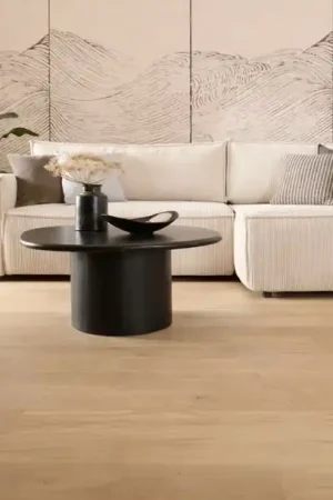 Parquet contrecollé MAESTRO 139 CHENE AUTHENTIQUE, chêne naturel, verni, larg. 13.90 cm Remise