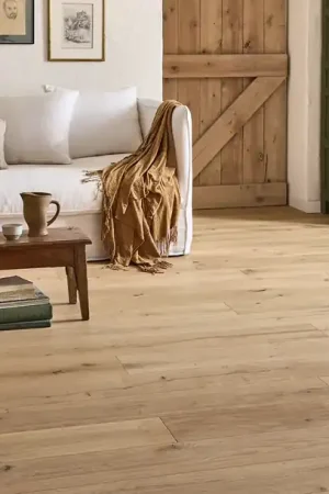 Prix Promo Parquet contrecollé FERME 190 CHÊNE VINTAGE, chêne blanc, verni, larg. 19.00 cm