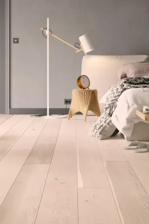 Top Vente Parquet contrecollé DOMAINE 180 CHENE VINTAGE, chêne blanc, verni, larg. 18.00 cm