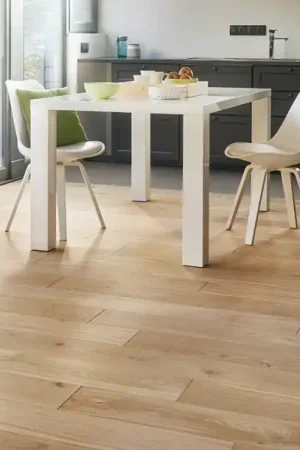 Parquet contrecollé MAJESTE CLIC 184 CHENE VINTAGE, chêne naturel, verni, larg. 18.40 cm Offre Exclusive