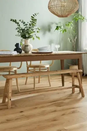 Must-Have Parquet contrecollé MOULIN 190 CHENE AUTHENTIQUE, chêne naturel, verni, larg. 19.00 cm