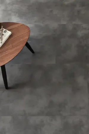 Usine Directe Sol vinyle EASYTREND SUPERMATT DALLE , Béton ciré foncé, dalle 40.60 x 81.20 cm