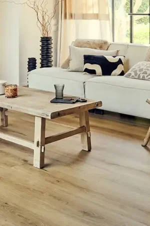 Bon Plan Sol vinyle CHATEAU XXL , Bois chêne naturel clair, lame 23.00 x 184.20 cm