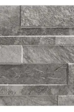 Carrelage effet parement Alpes gris 31x56 cm Satisfait Ou Remboursé