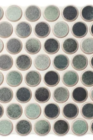 Super Prix Carrelage mur moderne Points émeraude 31x31 cm