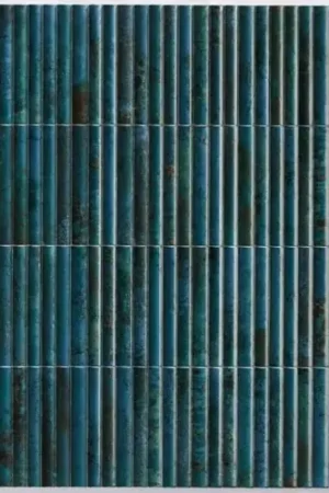Affaire À Saisir Carrelage mur effet zellige Tanger bleu lagon 15x30 cm