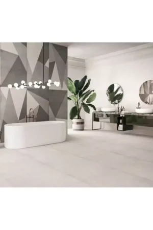 Carrelage intérieur imitation ciment Refin Plain 60x60 Rectifié Vente Directe