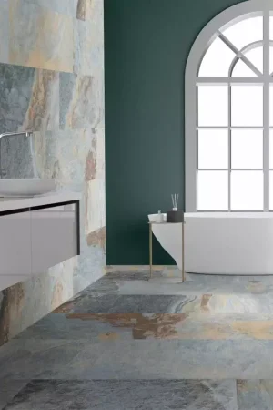 Prix Cassé Carrelage effet Pierre Bali Savoia Ocean 30x60 Fiji Turquoise