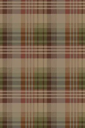 Top Vente Papier peint Mulberry Ancient Tartan II