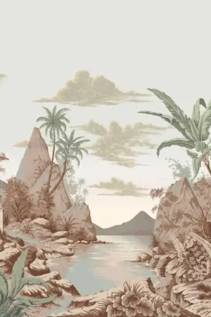 Papier peint panoramique Les Antilles Offre Du Jour