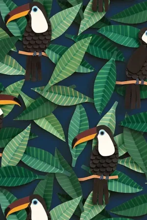 Papier peint Toucan Satisfait Ou Remboursé