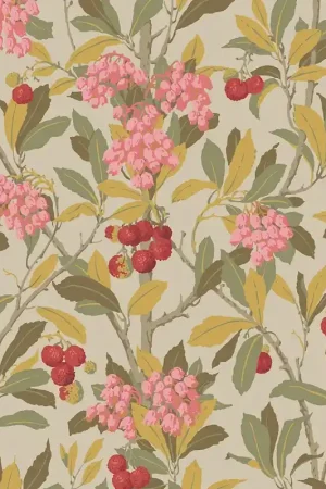 Vente Flash Papier peint Strawberry Tree