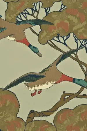 Petit Prix Papier peint Flying Ducks
