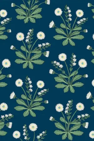 Papier peint Fleurs de Pré Certifié
