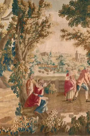 Papier peint panoramique Tapisserie Aubusson Scènes Pastorales Super Prix