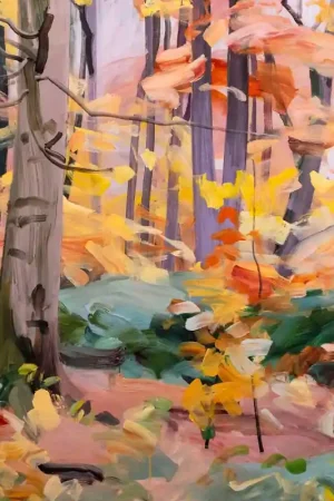 Papier peint panoramique Légendes d’Automne Dernier Modèle