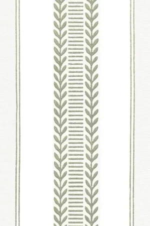 Prix Cassé Papier peint Rayure Laurier