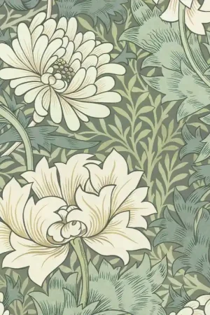 Papier peint Chrysanthemum Magna Réduction