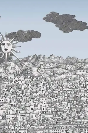 Prix Cassé Panneau Vista Mediterranea Fornasetti
