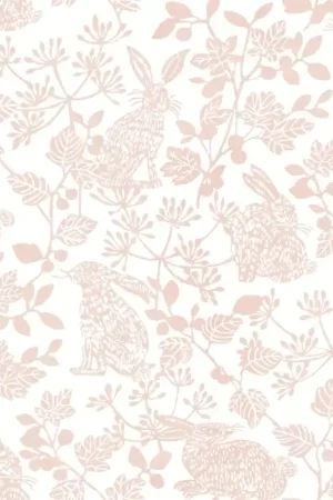 Prix Choc Papier peint adhésif Botanical Bunnies