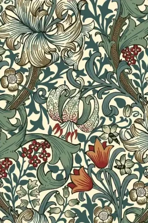 Nouvelle Collection Papier peint panoramique Golden lily