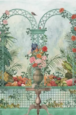 Papier peint panoramique Treillage Vente Flash