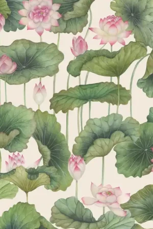 Livraison Express Papier peint Lily Lotus