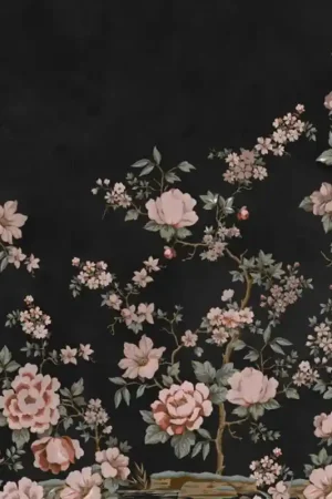 Nouvel Arrivage Papier peint Floral Chinoiserie