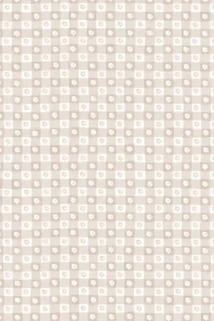 Papier peint adhésif Daisy Gingham Populaire