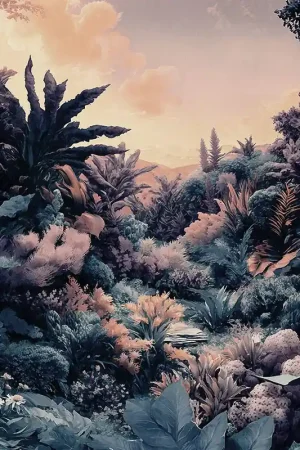 Papier peint panoramique Silent Fronds Meilleure Vente