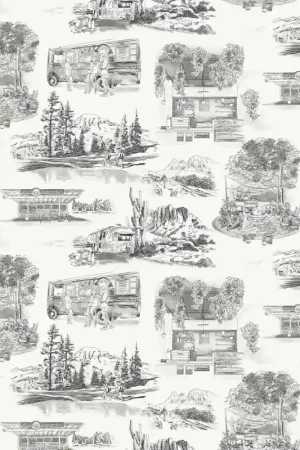 Offre Spéciale Papier peint adhésif Modern Vista Toile