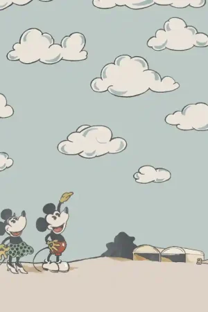Papier peint Panoramique Mickey In The Clouds Vente Flash