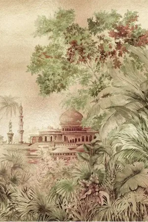 Papier peint panoramique Taj Mahal Metallics Meilleur Prix