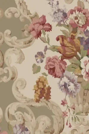 Papier peint Floral Rococo Meilleur Choix