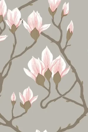 Prix Promo Papier peint Magnolia