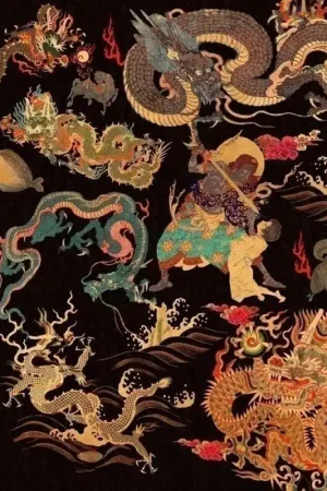 Papier peint panoramique Dragons Of Tibet Nouvel Arrivage