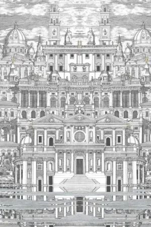 Quantité Limitée Papier peint panoramique Riflesso Fornasetti