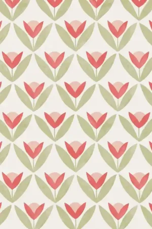 Bon Plan Papier peint Tulip Trellis