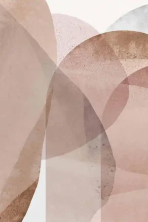 Papier peint panoramique Mouvement de Rose Seulement Aujourd'hui