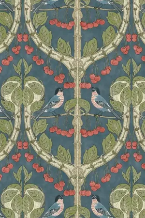 Prix Promo Papier peint Birds & Cherries