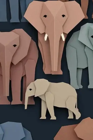 Papier peint Elephant Bon Plan