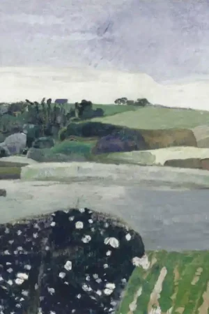 Papier peint Haystacks in Brittany Commande En Gros