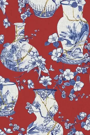 Meilleur Prix Papier peint Kintsugi Pot