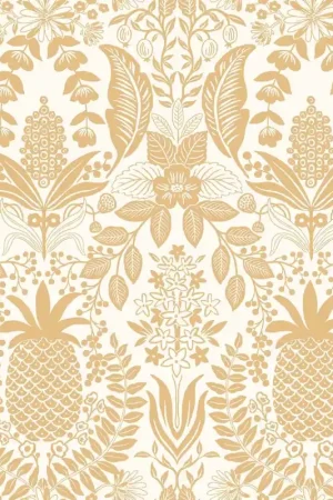 Papier peint Pineapple Damask Petit Prix