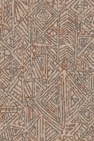Vente Flash Papier peint Ikat - Terra