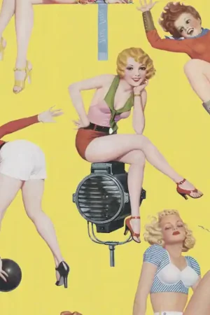 Bon Plan Papier peint panoramique Pin-up Girls