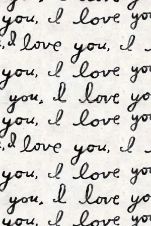 Nouveauté Papier peint panoramique I Love You, I Love You