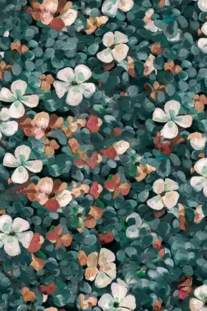Acheter Direct Papier peint Floral Tapestry