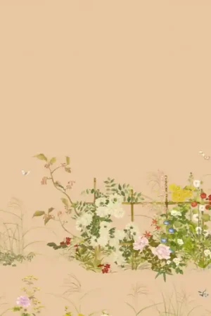 Meilleure Vente Papier peint panoramique Scenic Flora Gilded